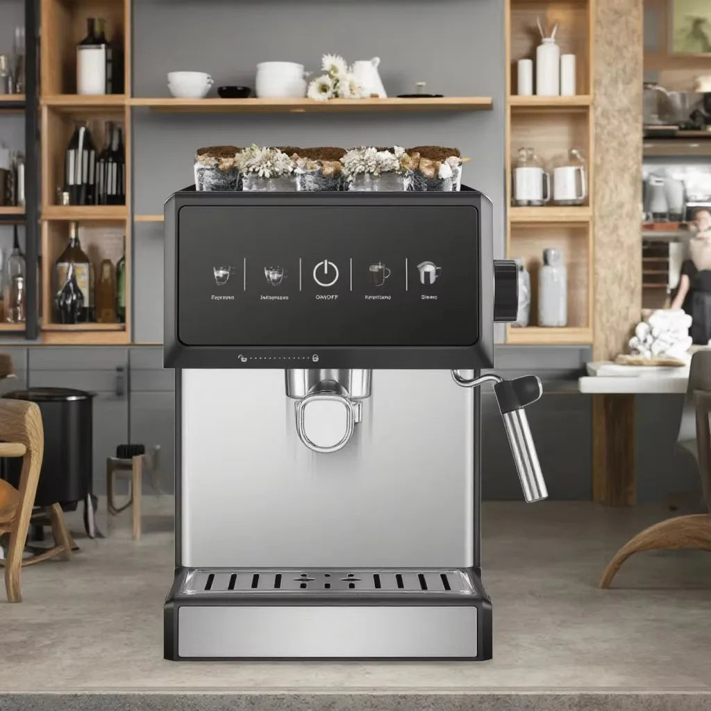 Commercial Coffee Machine Touch Screen Automatic ItaliAn-American Home Espresso Machine Coffee Pot