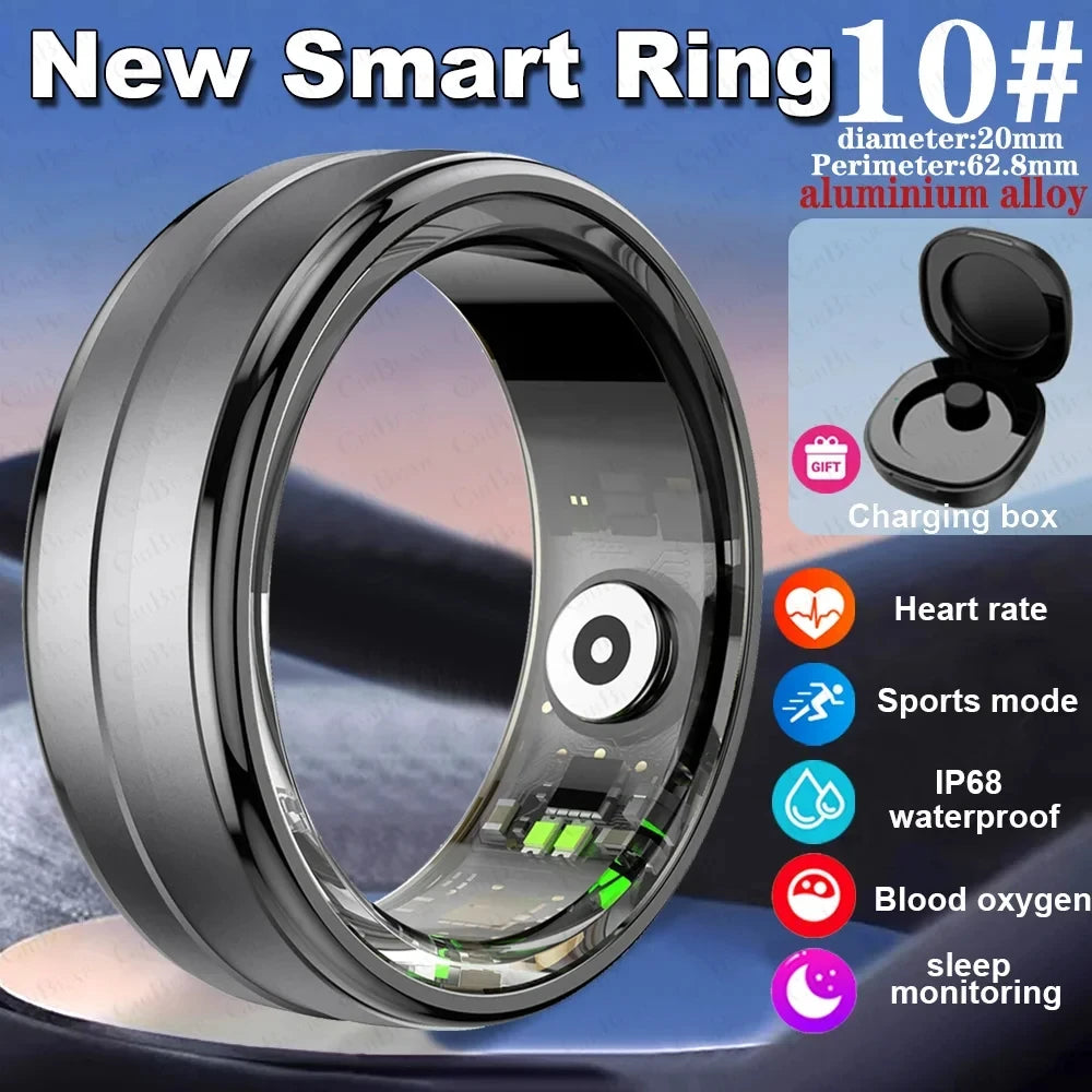 Smart Ring 2024 R06 Health Monitor Blood Pressure Sleep Heart Rate Waterproof Smart Rings Multiple sports modes For Xiaomi IOS