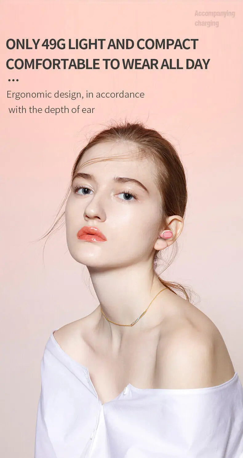 2025 E7S TWS Wireless Headphones Bluetooth Earphones HIFI Lossless Sound Headsets Sport Waterproof Earbuds For All Smartphones