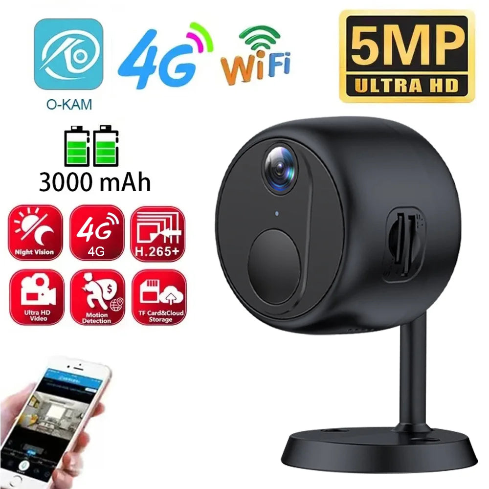 4K Mini Camera Waterproof Sport Camera 60FPS With Remote Control Screen drive recorder Sports Camera Helmet Action Cam