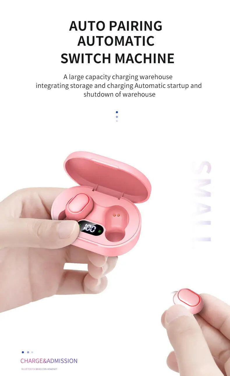 2025 E7S TWS Wireless Headphones Bluetooth Earphones HIFI Lossless Sound Headsets Sport Waterproof Earbuds For All Smartphones