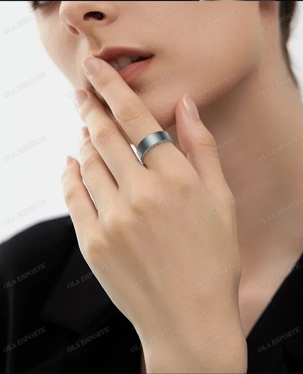 Smart Ring For Women 5ATM&IP68 Waterproof Rings Man Health Monitoring Heart Rate Sleep Monitor Sport Tracker Smartring 2025 New