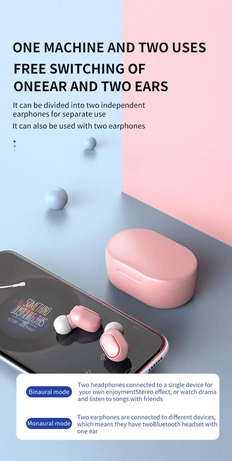 2025 E7S TWS Wireless Headphones Bluetooth Earphones HIFI Lossless Sound Headsets Sport Waterproof Earbuds For All Smartphones