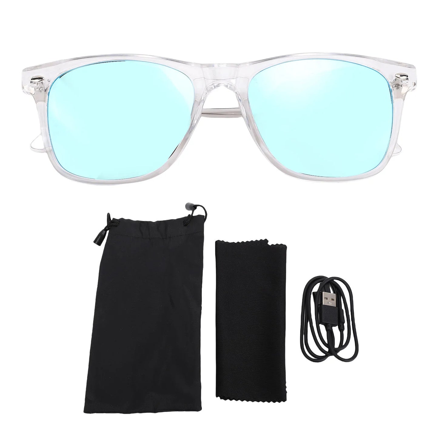 Smart Glasses Music Sunglasses Smart Sunglasses IP65 Water Proof Bluetooth 5.4 Sunglasses Noise Cancelling Built in Mic Speaker