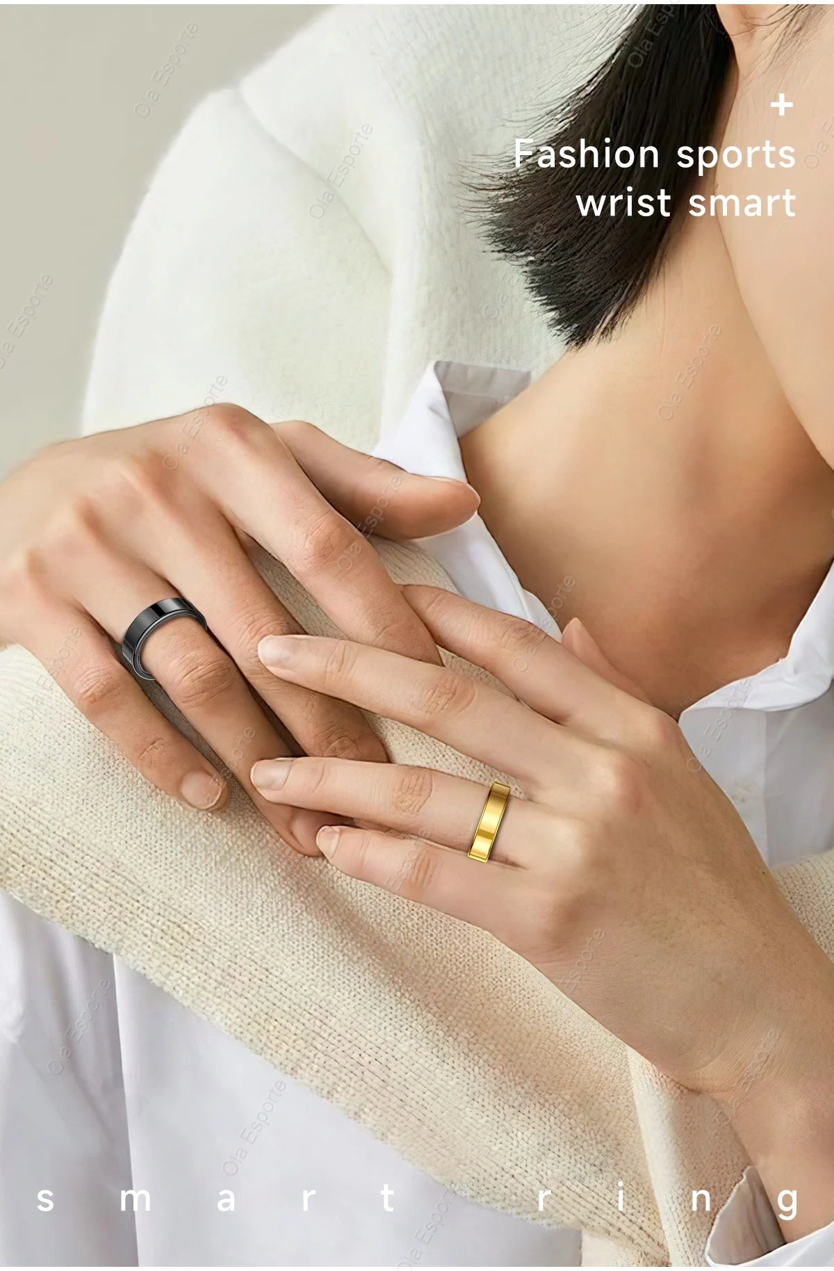 R09 Smart Ring 2025 Gesture control Sleep Health Monitor Bluetooth Rings IP68 Waterproof Sports Modes Smartring Men Women gifts