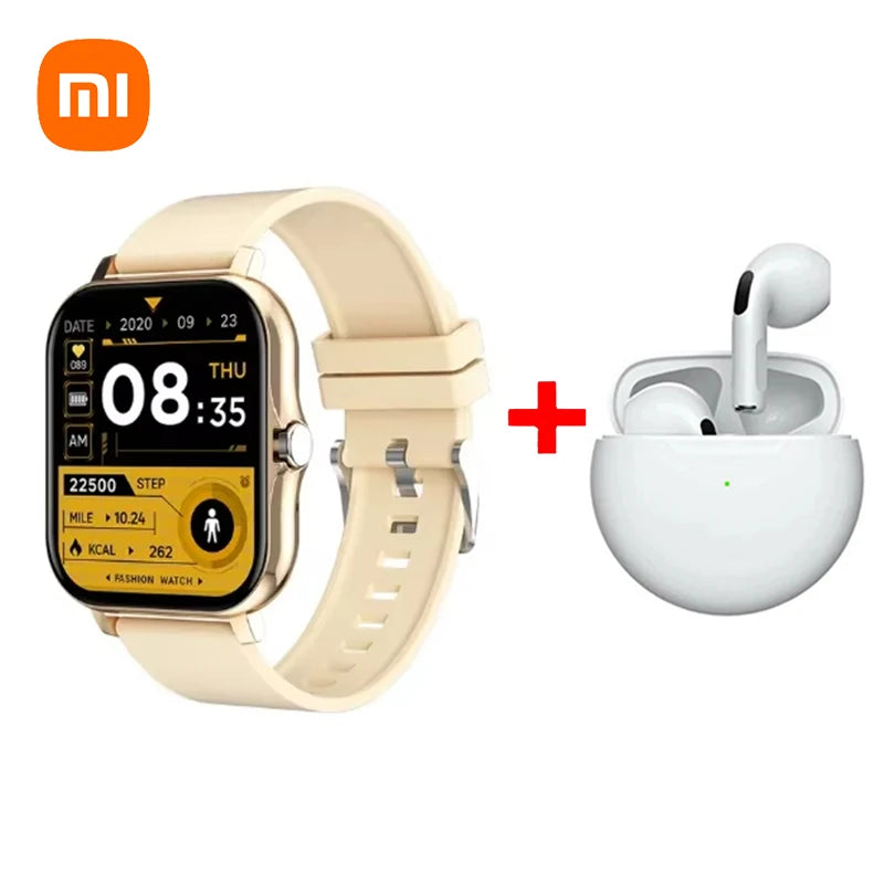 Xiaomi NEW Smart Watch Women Men Lady Gift Sport Fitness Watches Heart Rate Monitor Waterproof Smartwatch For Phones Android IOS