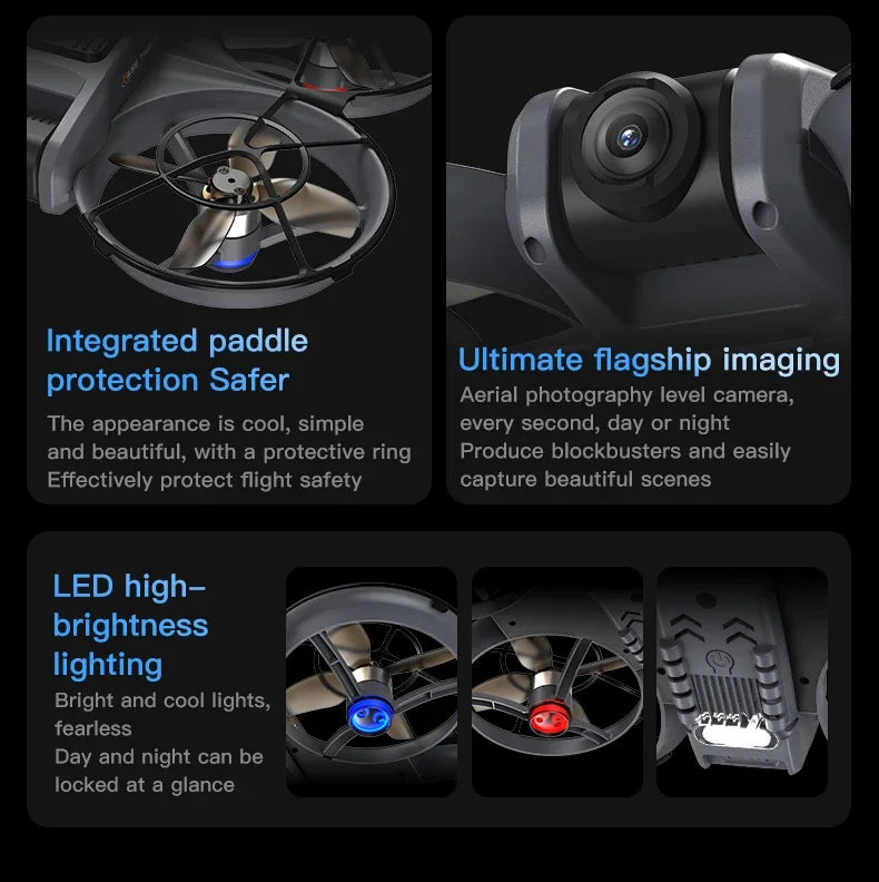 Xiaomi X226 VR mini Drone 8K Aerial HD Dual Camera Intelligent Obastacle Avoidance 5G WIFI Brushless Motor GPS Exclusive VR UAV