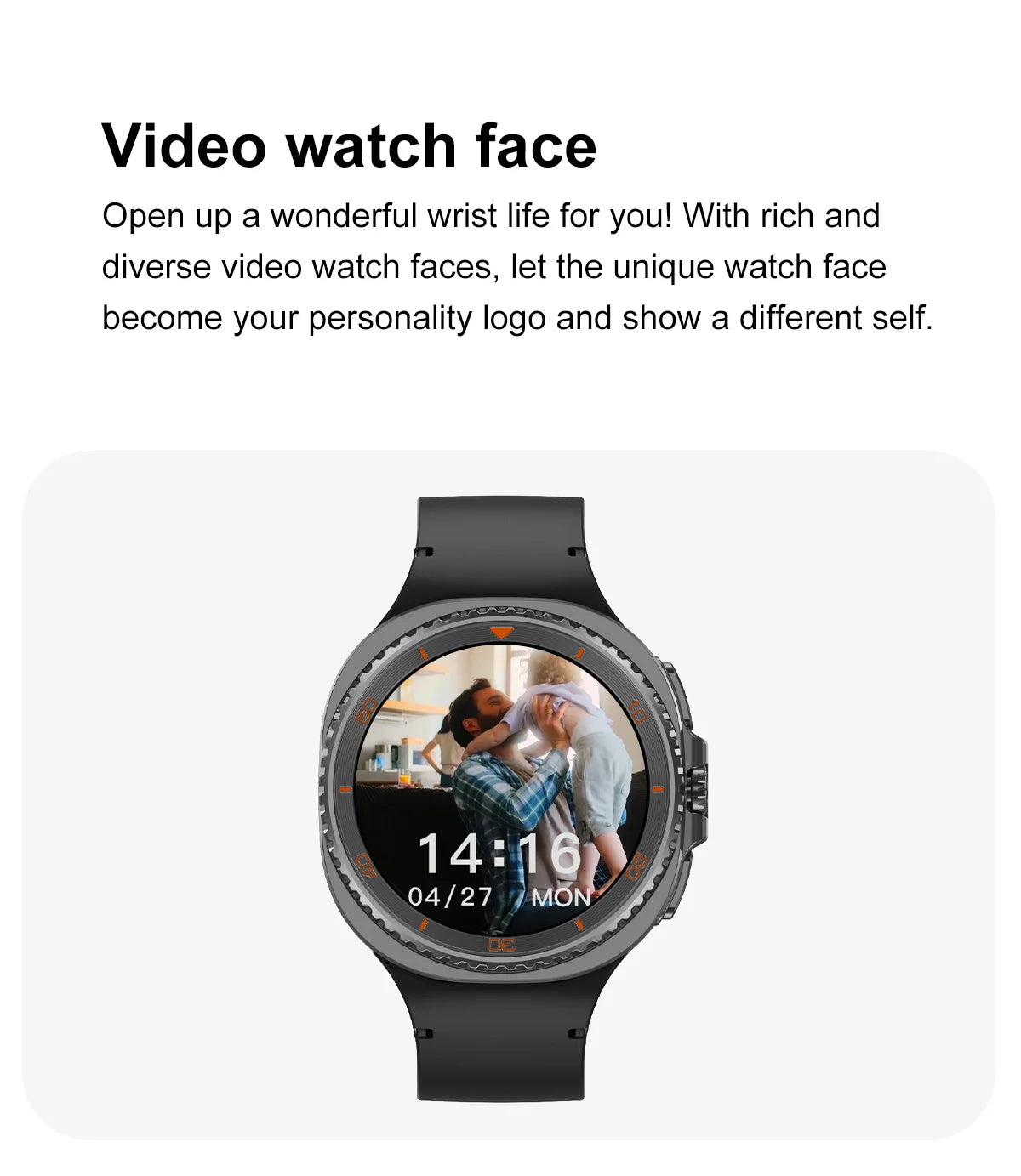 New DT Watch 8 Ultra Smart Watch Classic NFC Health Monitoring GPS Bluetooth Call IP68 Waterproof HD Smartwatch For IOS Android