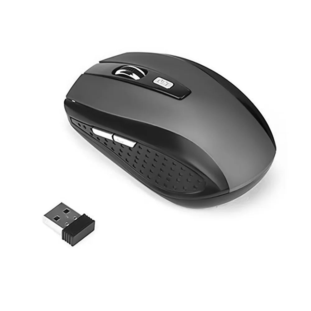 2.4G Wireless Mouse 2.4Ghz Gaming Mouse 6D Optical Wireless Mouse Slim Mini Noiseless Mice DPI1600 for Macbook PC Laptop