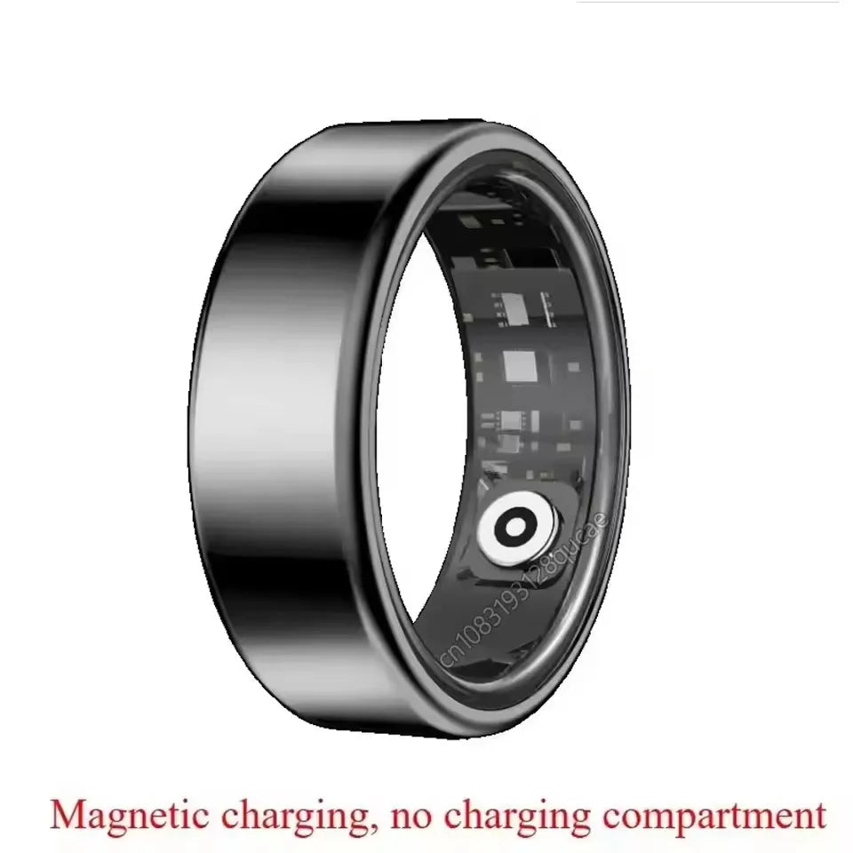 Smart Rings Steps Heart Rate Blood Oxygen Saturation Sleep Distance Calories IP68 Smart Ring Waterproof Multi-sport Mode Tracker