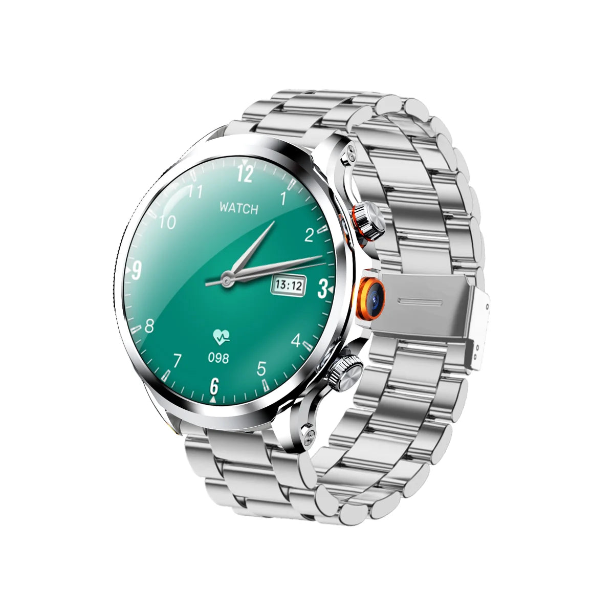 2024 H18 Smart Watch 1.85'' Large Screen HD Display 5G SIM Card WIFI Video Call Side Camera Fitness Tracker Pedometer for Men