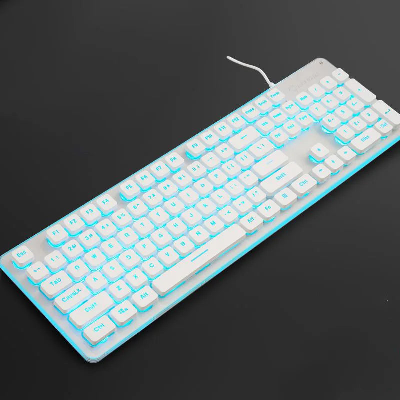 Silent Keyboard Mechanical Wired Gaming Colorful Backlit Mechanical Chocolate Keyboard Gamer Keyboard for Pc Laptop Accessories