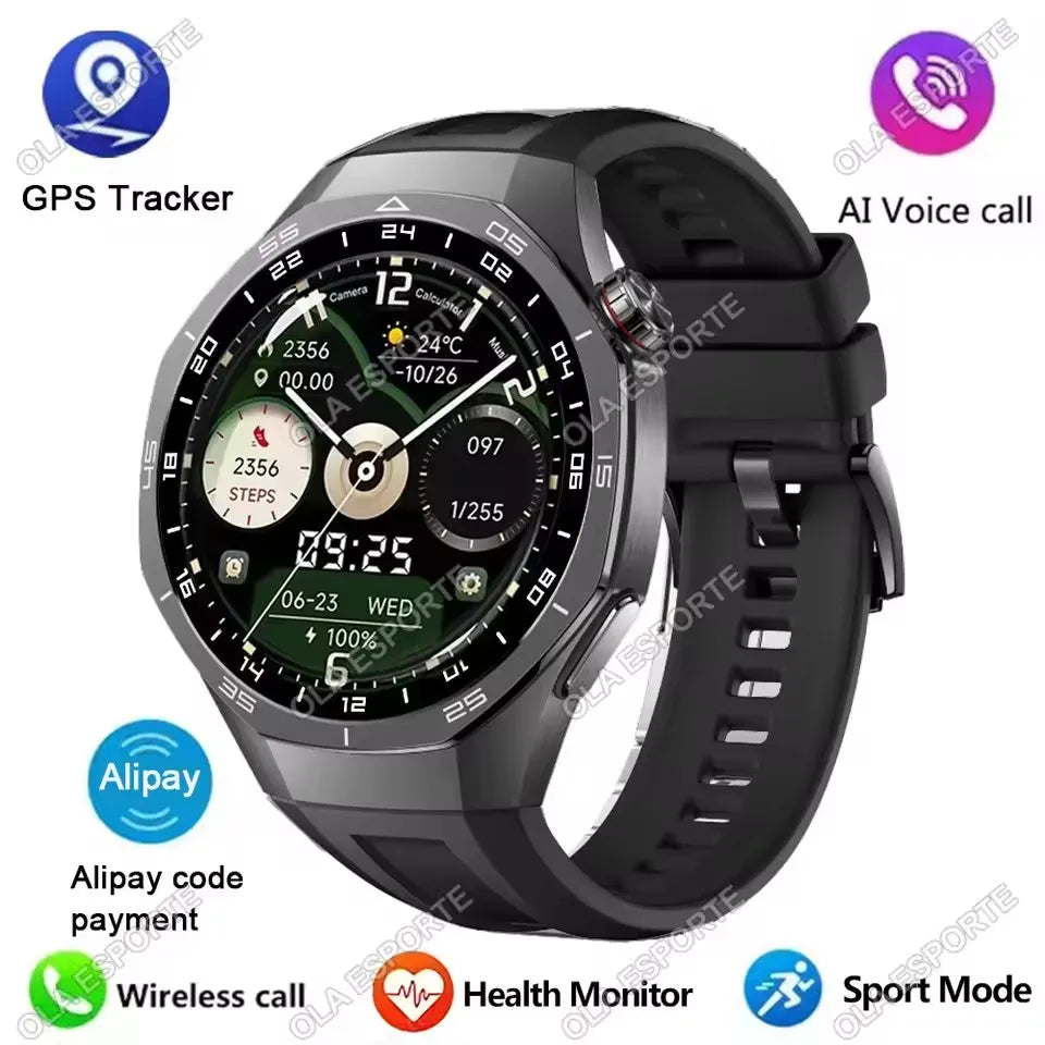 Men Women SmartWatch 2025 New 1.51 HD Screen 450Mah Fitness Track Heart Rate Sleep Gps Tracker Smart Watch Sport IP68 Waterproof