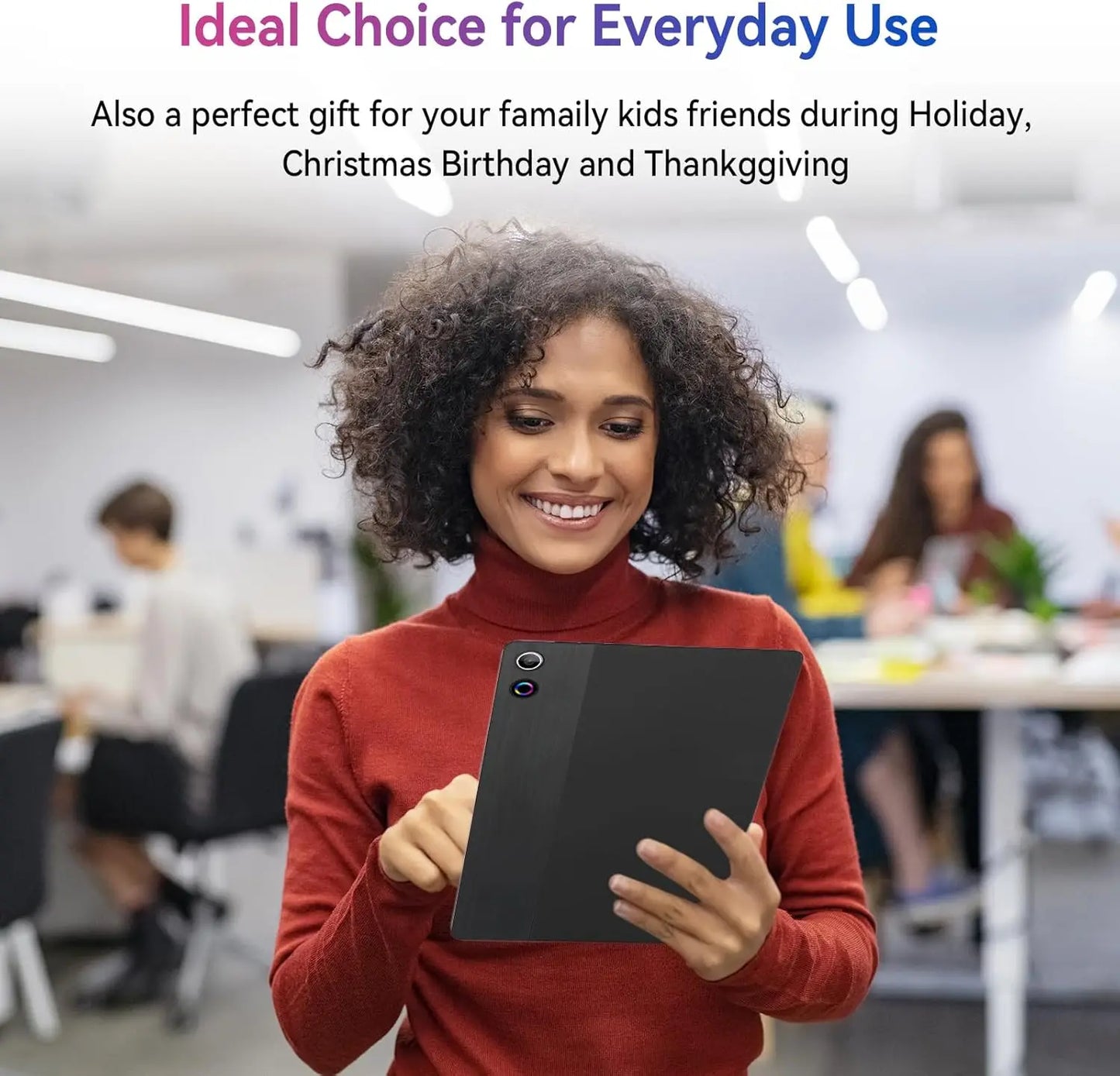 Android 15 Tablet 10.4 Inch Octa-Core Processor 16GB RAM 128GB ROM 1TB TF Card Expand 5G/2.4G WiFi 5MP+8MP Camera Android Tablet