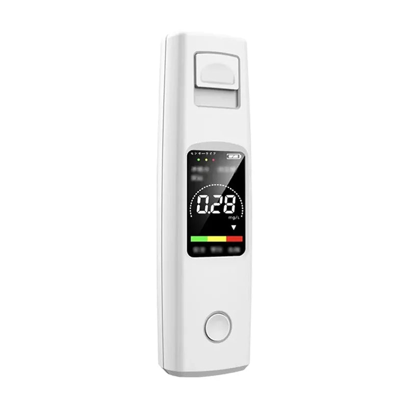 Xiaomi Alcohol Detector Portable Professional High Sensitivity Type-c Charging Breathalyzer Drunk Driving Car Electronic Tool