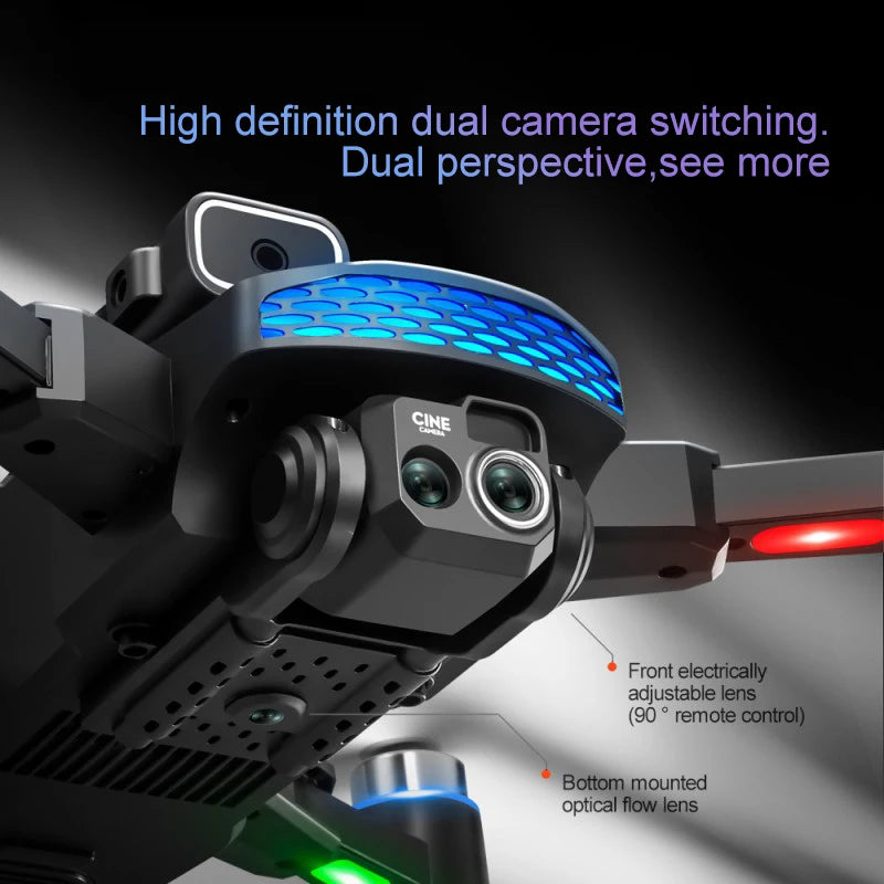 Xiaomi M6 RC Drone 8K Aerial HD Dual Camera 5G WIFI Intelligent Obstacle Avoidance With Screen GPS Ruturn Brushless Power Drone