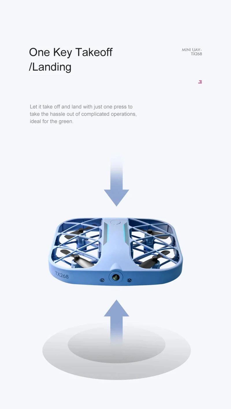 Xiaomi H107 Drone Mini Pocket Small Quadcopters Remote Control Helicopter 4K 8K With HD Camera Fpv Drones Christmas Gift For Kid