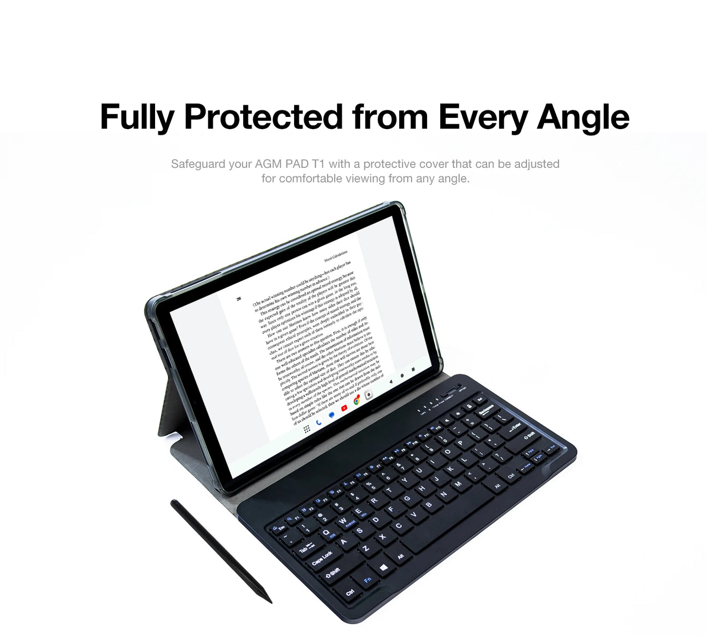 AGM PAD T1 Tablet 10.95 inch 1200*1920 FHD+ Screen 8(4+4)GB RAM 128GB ROM 4G LTE Android 14 Unisoc T606 Tablets Widevine L1