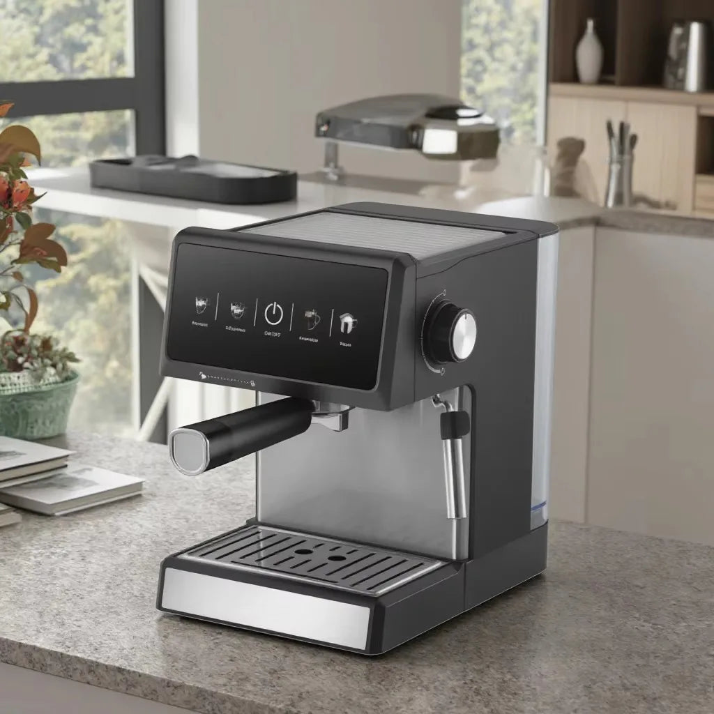 Commercial Coffee Machine Touch Screen Automatic ItaliAn-American Home Espresso Machine Coffee Pot