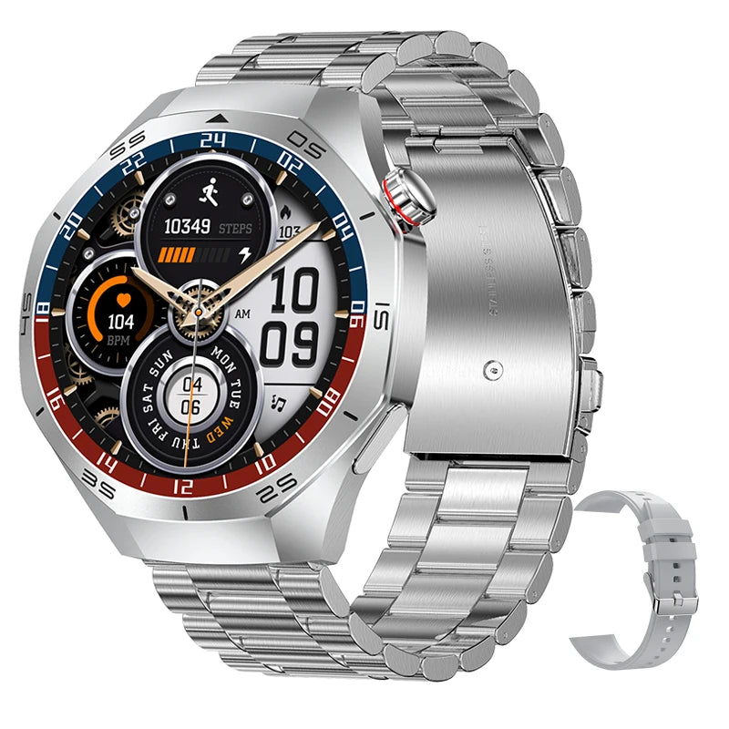IMOSI New Outdoor Sport Smart Watch Men 360*360 HD Display Heart Rate Fitness Waterproof Business Bluetooth Call Ftiness Watches