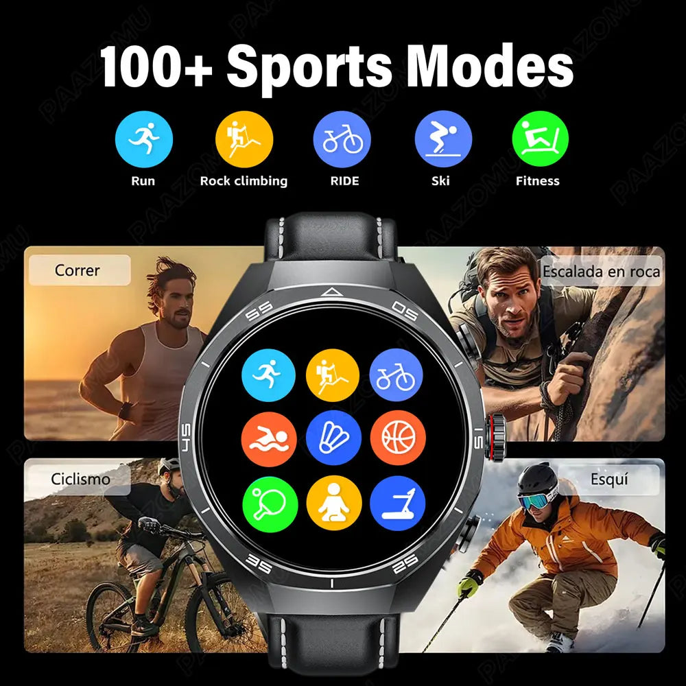 2025 New Smart Watch TWS Headset 2 In 1 Wireless Bluetooth Dual Earbuds Health Monitor Sport Tracker NFC Smartwatch for Huawei
