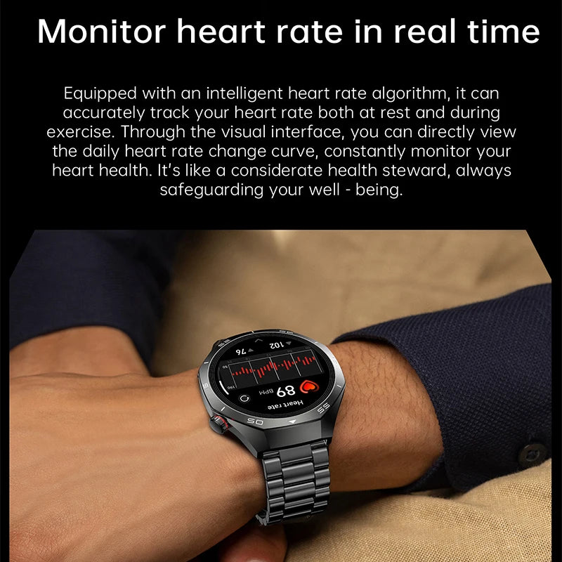 IMOSI New Outdoor Sport Smart Watch Men 360*360 HD Display Heart Rate Fitness Waterproof Business Bluetooth Call Ftiness Watches
