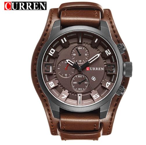 Curren Watches men Quartz Wristwatch 8225