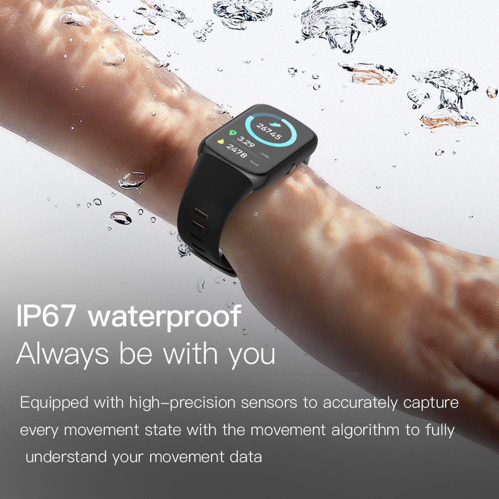 C11 Body Temperature Smart Bracelet With Payment Smart Watch Sports Watch 7 Suitable For Huawei