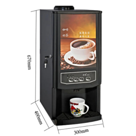 Coffee Three Cartridge Vending Machine Fully Automatic Coffee Makers