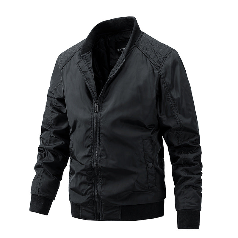 Men's casual jacket, baseball collar, men's casual plus size jacket, new jacket for men