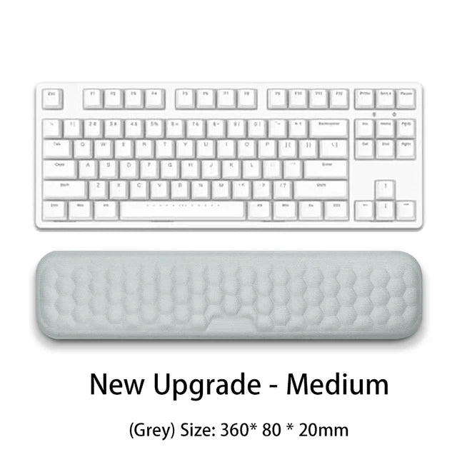 Keyboard mouse wrist rest ergonomic office typing protect relax wrist memory foam mouse pad computer notebook mouse pad