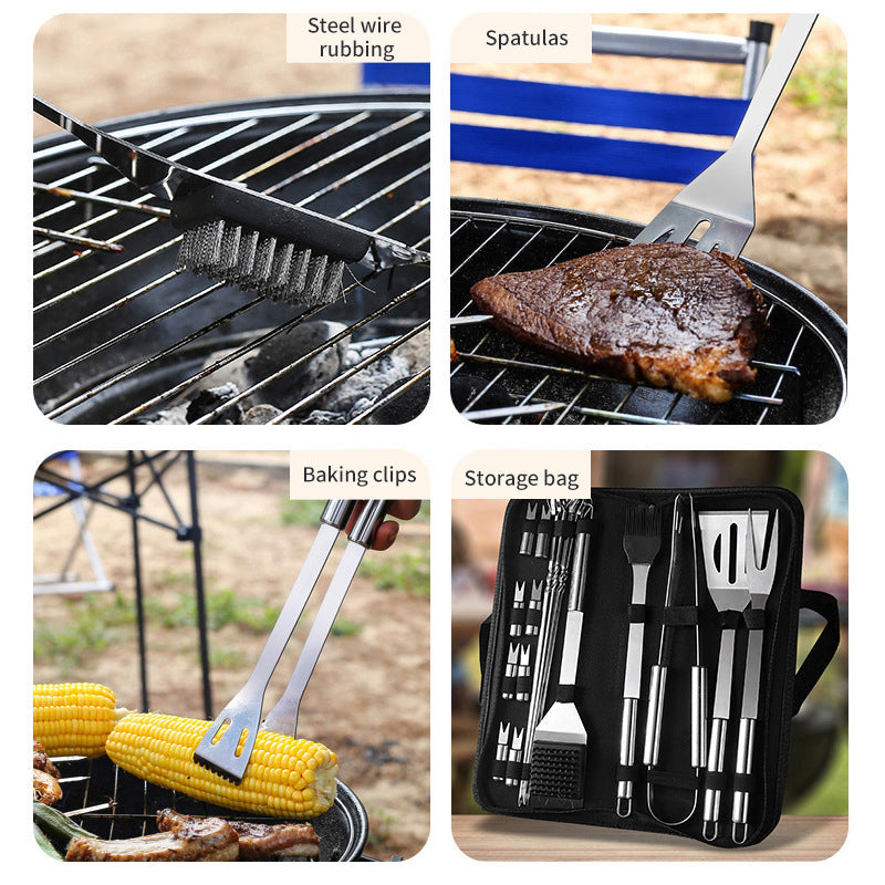 Stainless Steel Barbecue Tool Set BBQ Barbecue Set