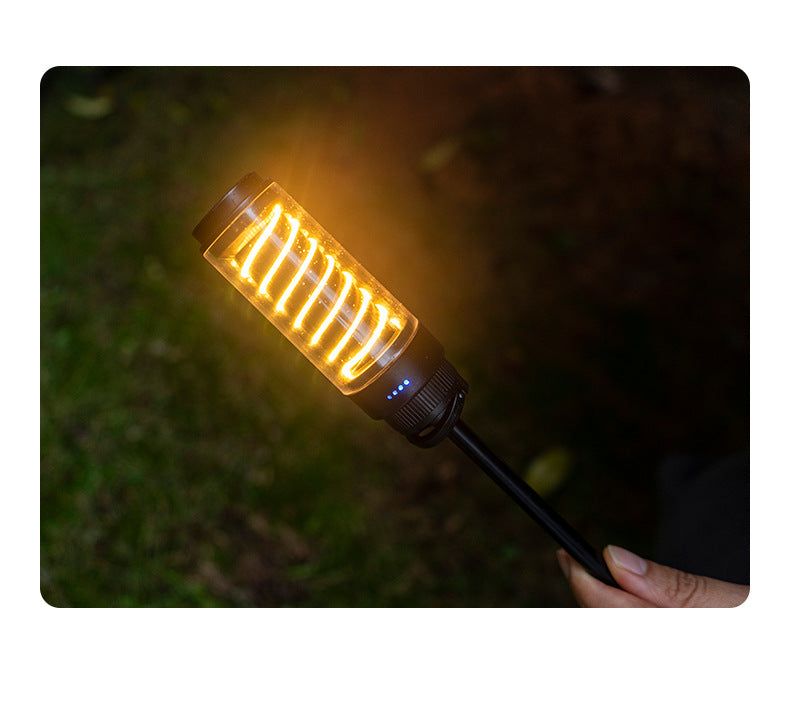 Outdoor Camping Light Portable Night Light Portable Flashlight Tripod Stand Lighting Lighthouse Marquee Tent Atmosphere Light