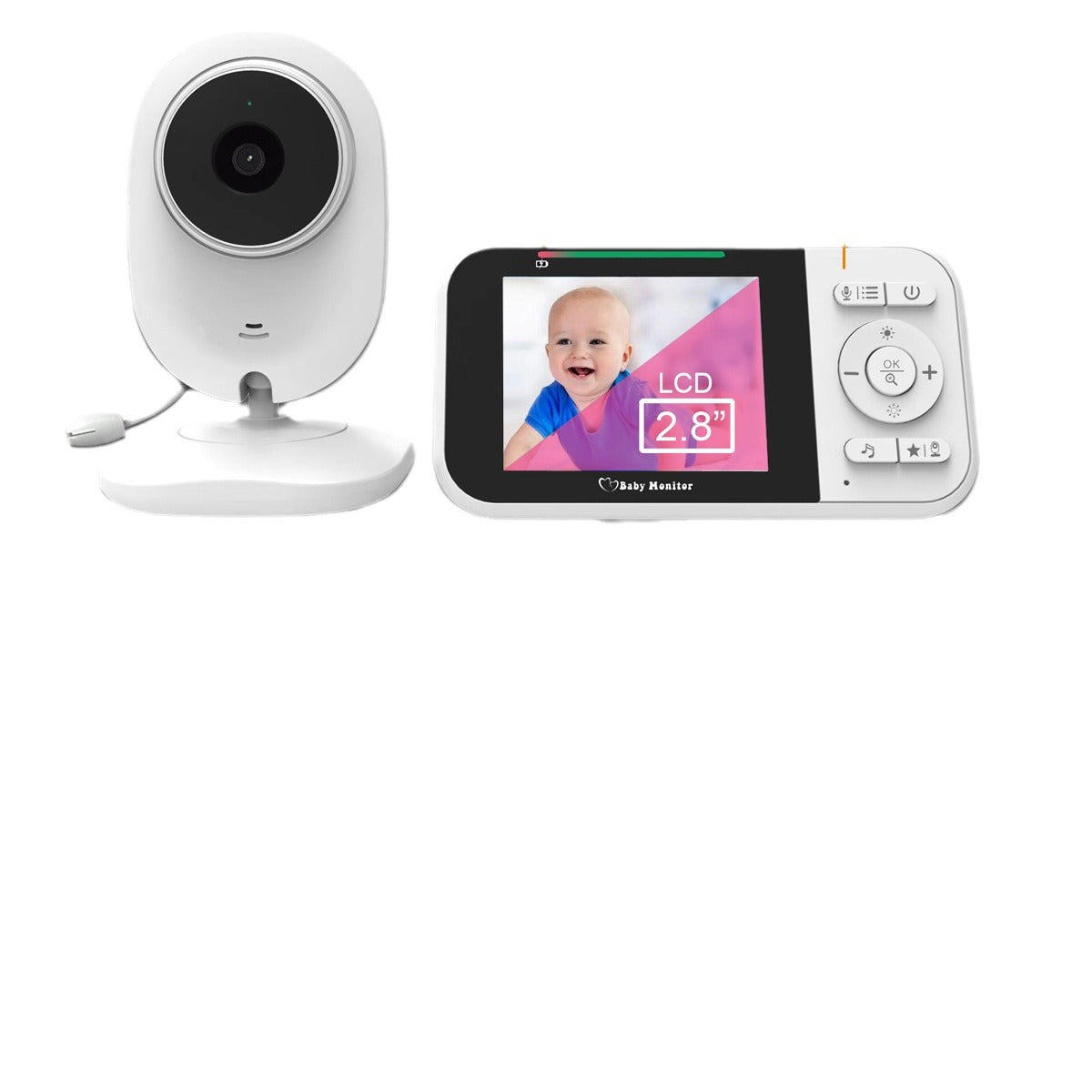 2.8-inch baby monitor monitor, baby monitor monitoring device