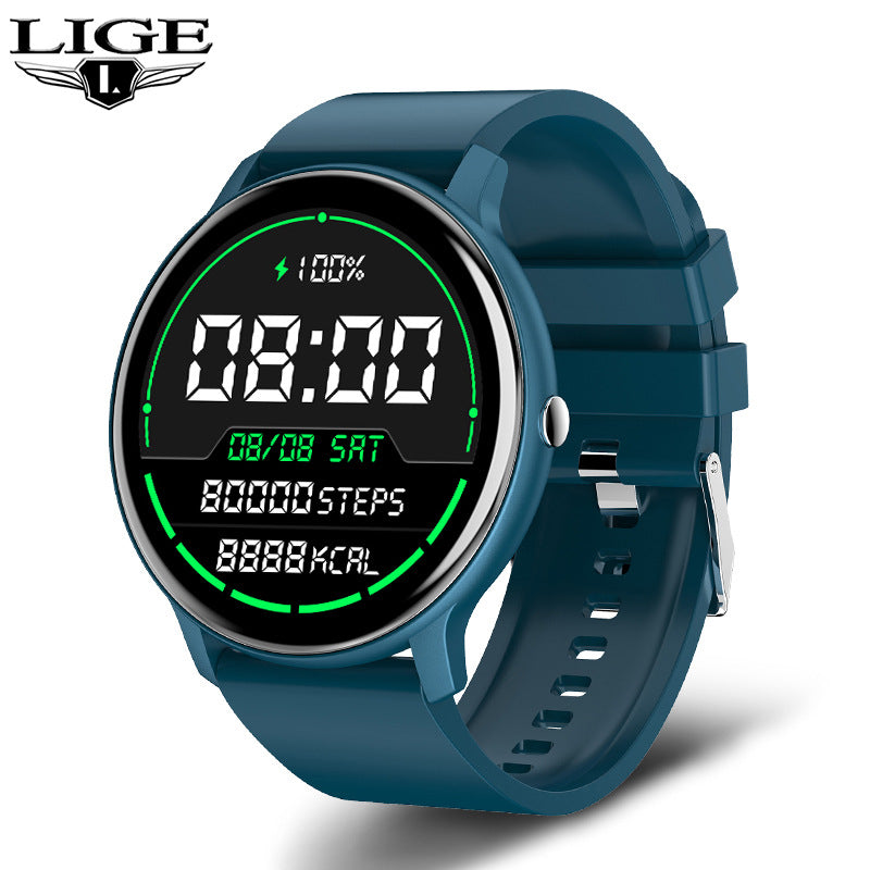 LIGE Popular Smart Watch Unisex Watch Smart Wear Blood Pressure Oximeter Step Detection