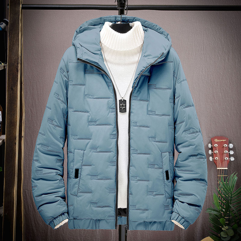 Men's thick and versatile winter cotton jacket, warm jacket, men's short cotton jacket