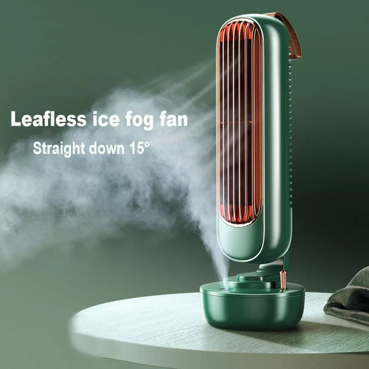 Retro Humidification Tower Fan Creative Two-In-One Spray Fan Desktop USB Integrated Humidification Fan