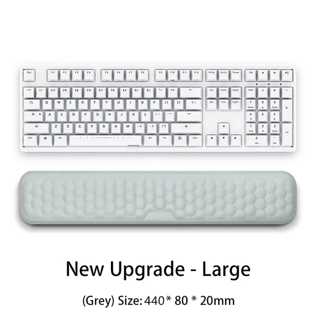 Keyboard mouse wrist rest ergonomic office typing protect relax wrist memory foam mouse pad computer notebook mouse pad