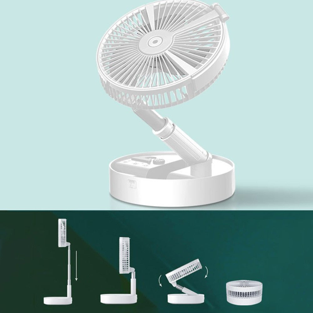 USB portable fan 7200mahbattery air conditioners portables air conditioner neck fans camping hand ceiling fan home rechargeable