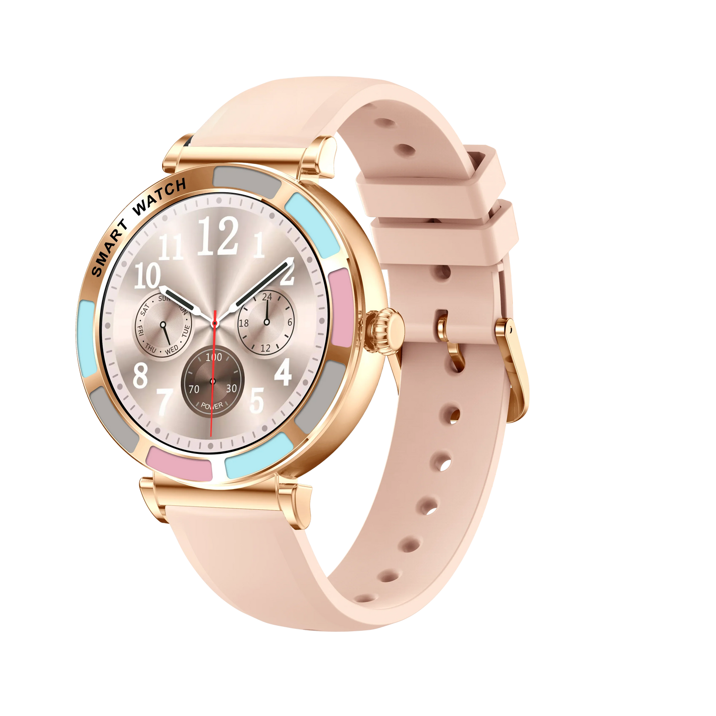Smart Watch Bluetooth Calling Wristwatch Man Health Monitoring AI Voice Sports Fitness Tracker Women Lady Luxury Smartwatch