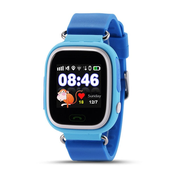 Q90 Smart Watch Kids SOS Alarm Clock GPS WIFI Bluetooth Anti-lost SIM Card For Children's Smart Watches Phone Gift