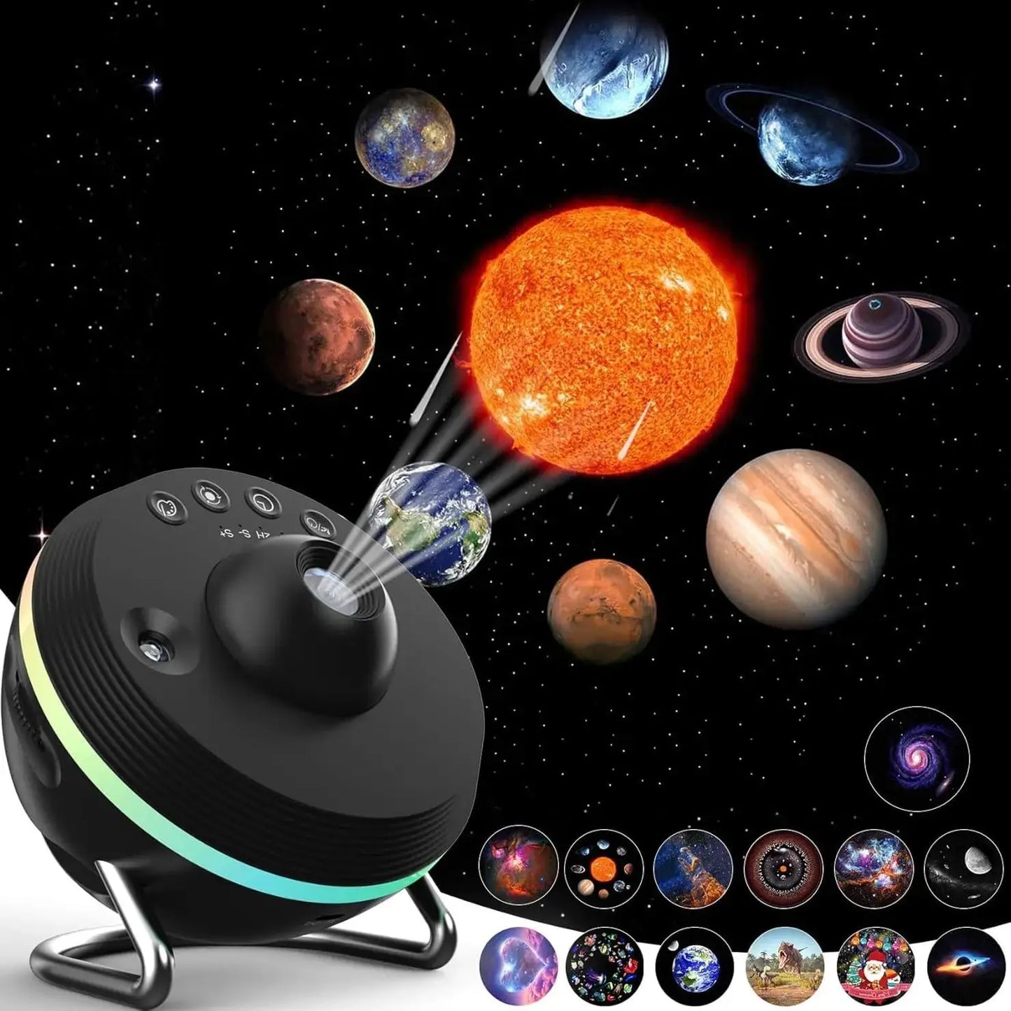 Galaxy Projector 13 in 1 HD Planetarium Projector Star Projector with Timer and Shooting Stars for Kids Adults, Home Decoration