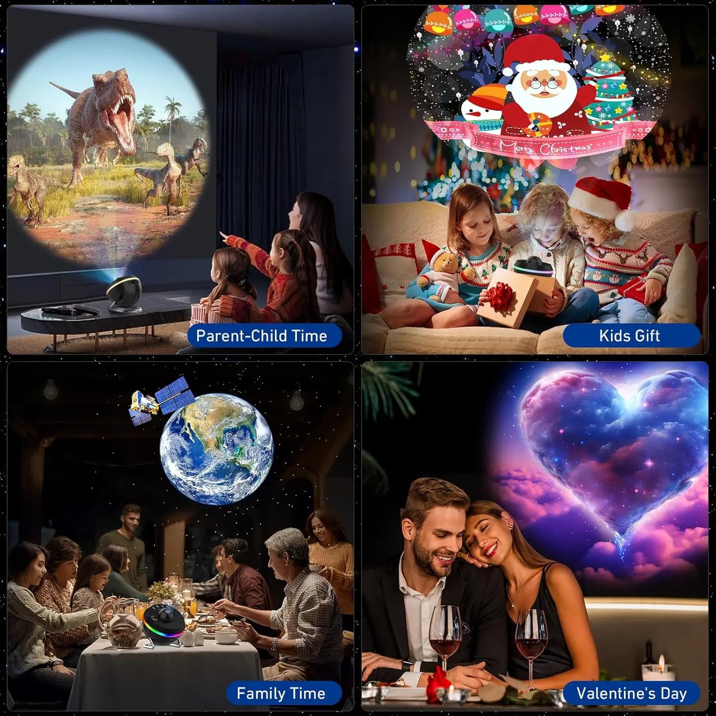 Galaxy Projector 13 in 1 HD Planetarium Projector Star Projector with Timer and Shooting Stars for Kids Adults, Home Decoration