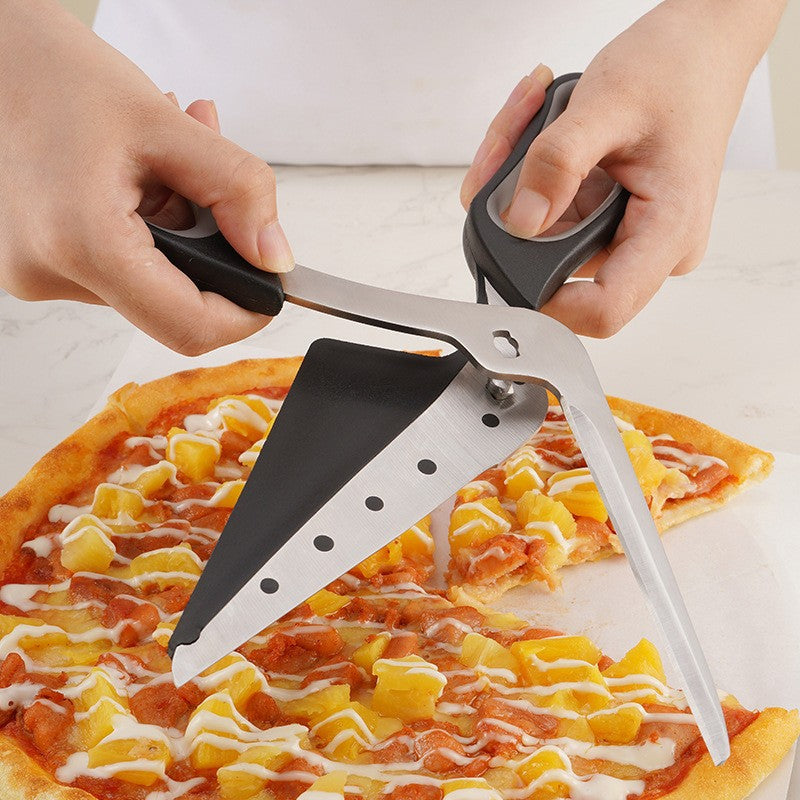 Stainless Steel Pizza Scissors Baking Tool Removable PIZZA Scissors Pizza Cutter