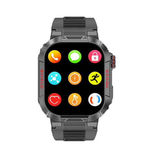 Three proof outdoor sports watch IP68 waterproof Bluetooth call health monitoring low-power TK25 smart watch