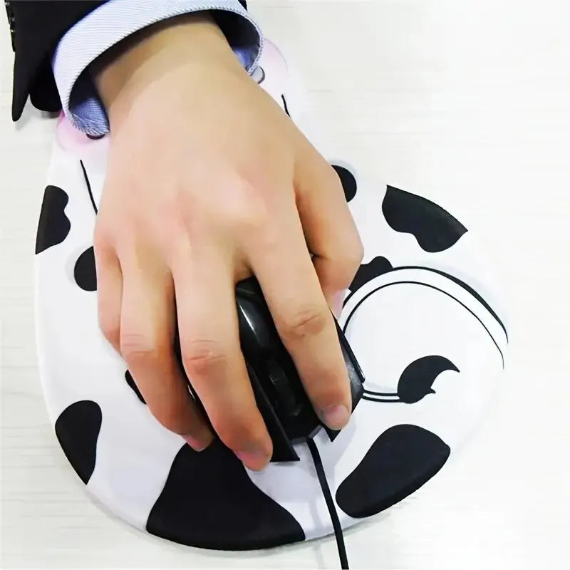 Wrist Mouse Pad Marble Pattern Hand Bowl Tray Mouse Pad Office Wrist Protection Anti-Skid Mouse Pads