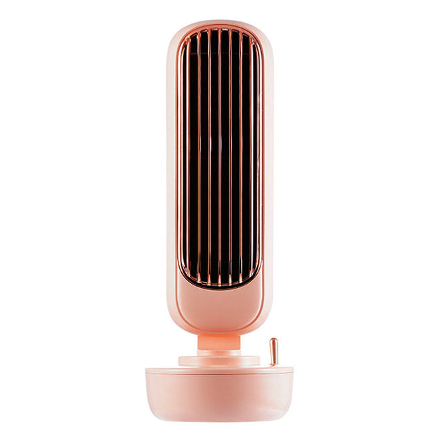 Retro Humidification Tower Fan Creative Two-In-One Spray Fan Desktop USB Integrated Humidification Fan