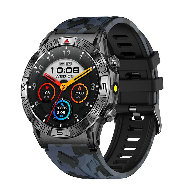 KC80 smartwatch with high-definition AMLOED screen, Bluetooth communication, sports smartwatch with LED light