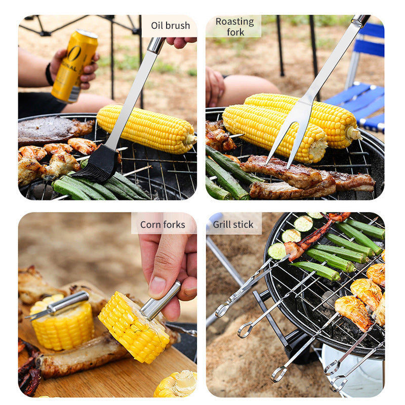 Stainless Steel Barbecue Tool Set BBQ Barbecue Set