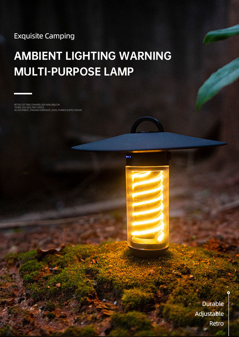 Outdoor Camping Light Portable Night Light Portable Flashlight Tripod Stand Lighting Lighthouse Marquee Tent Atmosphere Light